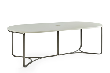 LAGOON - Oval MDF table by ETRO Home Interiors - view 3